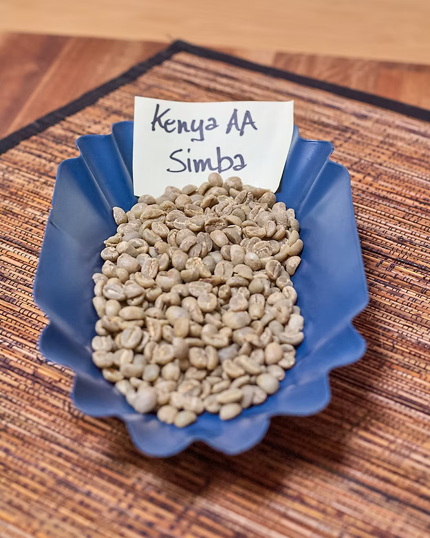 Kenya AA (SIMBA) Single Origin Green Bean