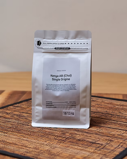 Kenya AB (CHUI) Single Origin Coffee Beans (250g)