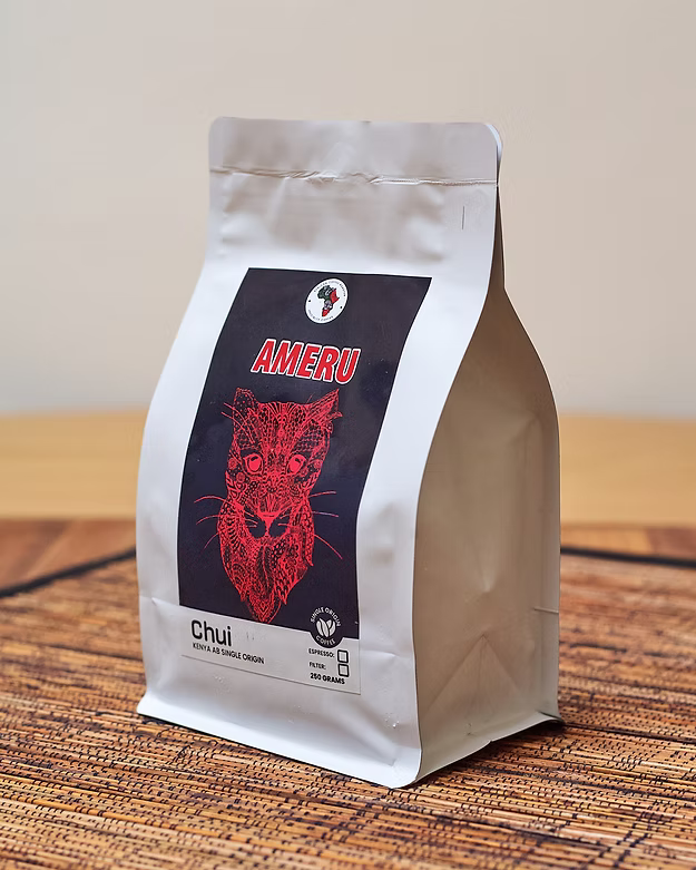 Kenya AB (CHUI) Single Origin Coffee Beans (250g)